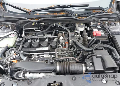 2019 Honda Civic Ex из США, поврежденный, VIN JHMFC1F36KX006340